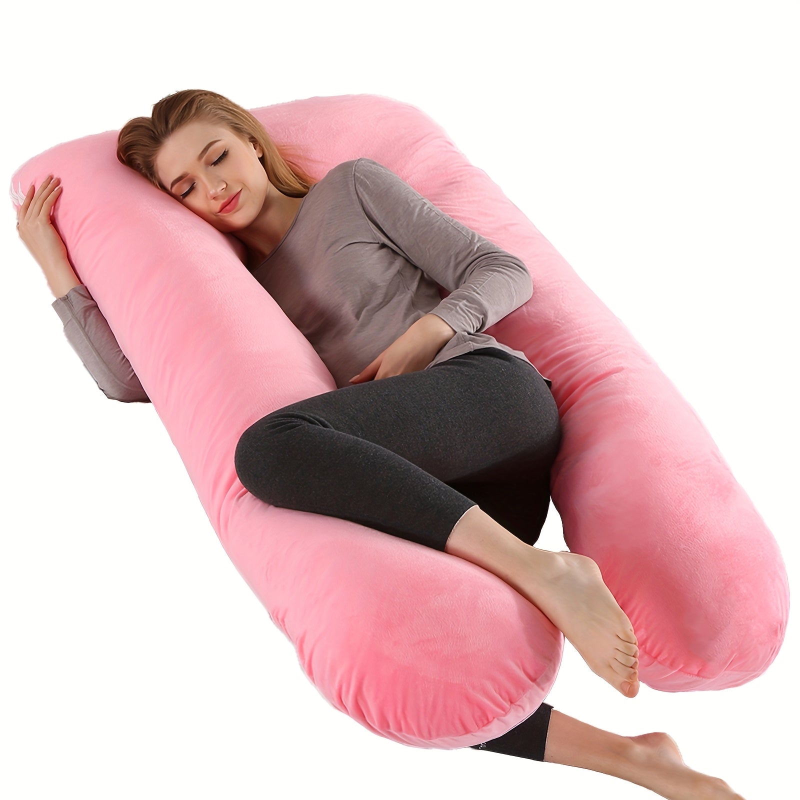 [Body Pillow] 2025 New Pillow Sleep Pillow Body Pillow Companion Pillow Multi Functional Soft And Comfortable For Back, Legs And Belly Support Christmas & Halloween Gift Body Pillow, Baby Items