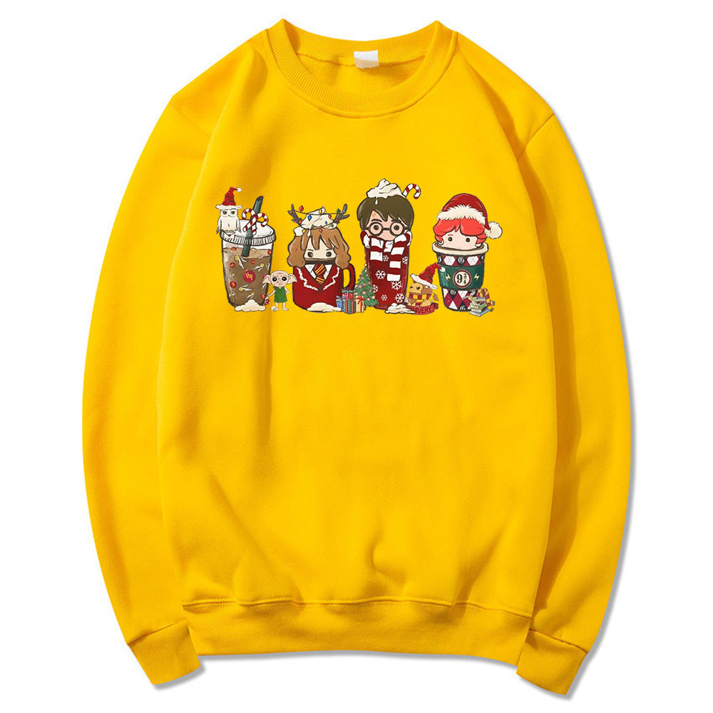Women's Magic Wizard Christmas Sweatshirt Holiday Pullover