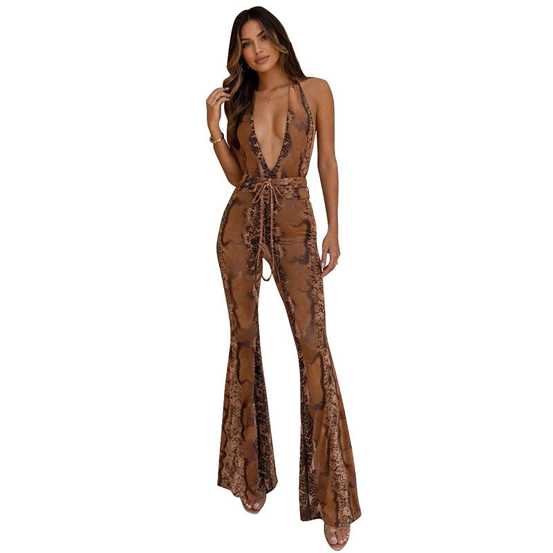 European And American-style Womens Clothing Spicy Girl One-piece Pants
