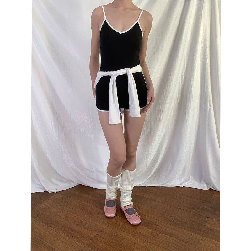 European And American Ballet Sports Yoga Suit Jumpsuit