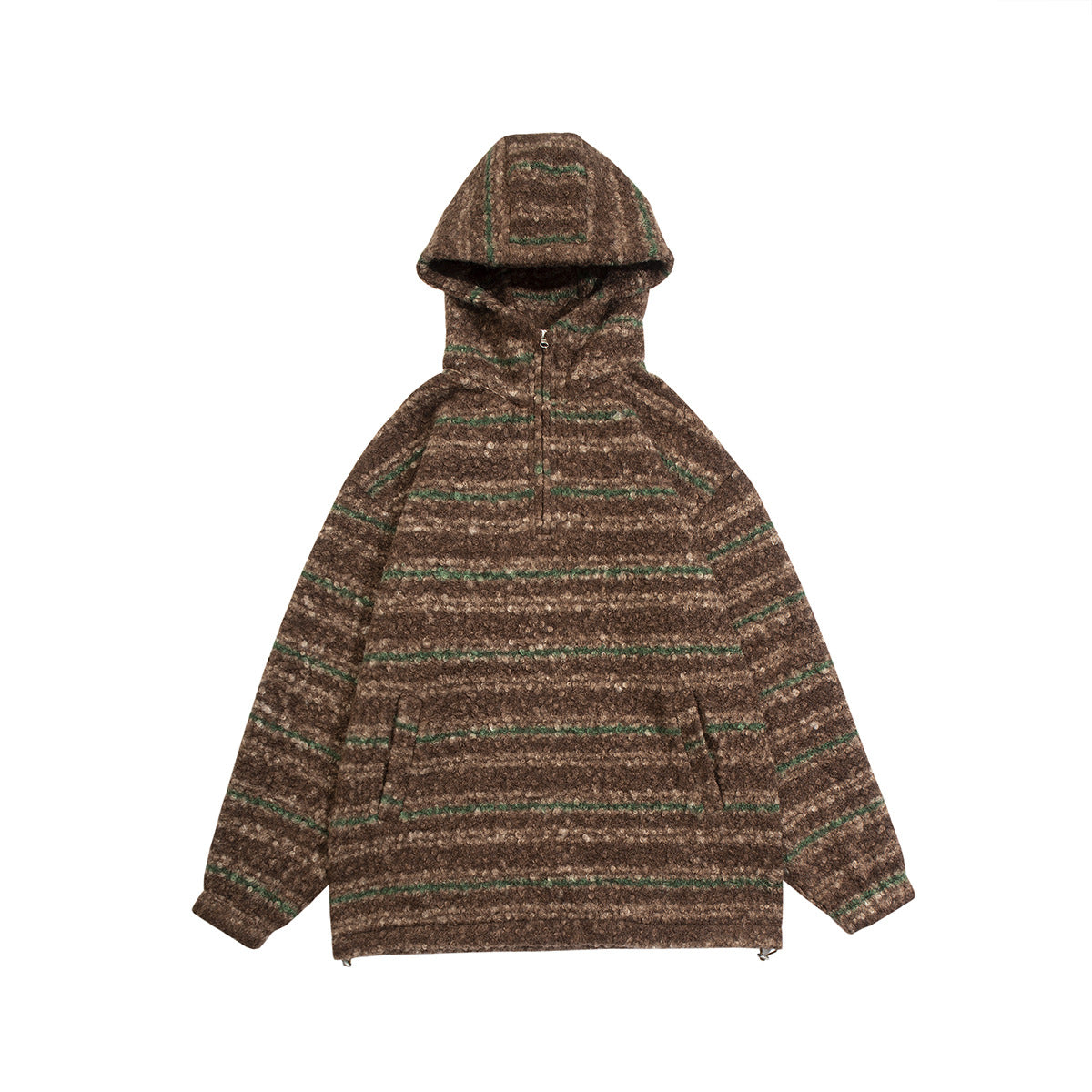 Women's Half-Zip Retro Pullover Sweater