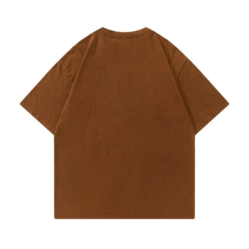 Retro Star Print Short Sleeve Tee