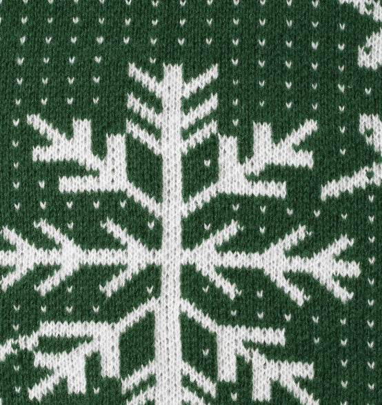 Autumn and Winter Round Neck Christmas Print Sweater