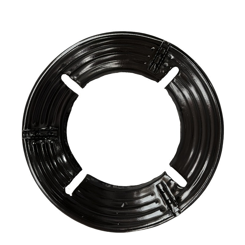 Gas stove wok support rack with anti-slip design