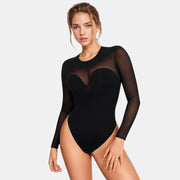 Women's Mesh See-Through Body-Shaping Corset