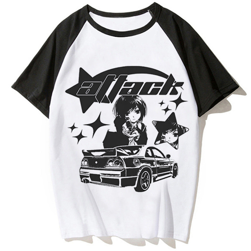 Women's Printed Modal Short-Sleeve Tee