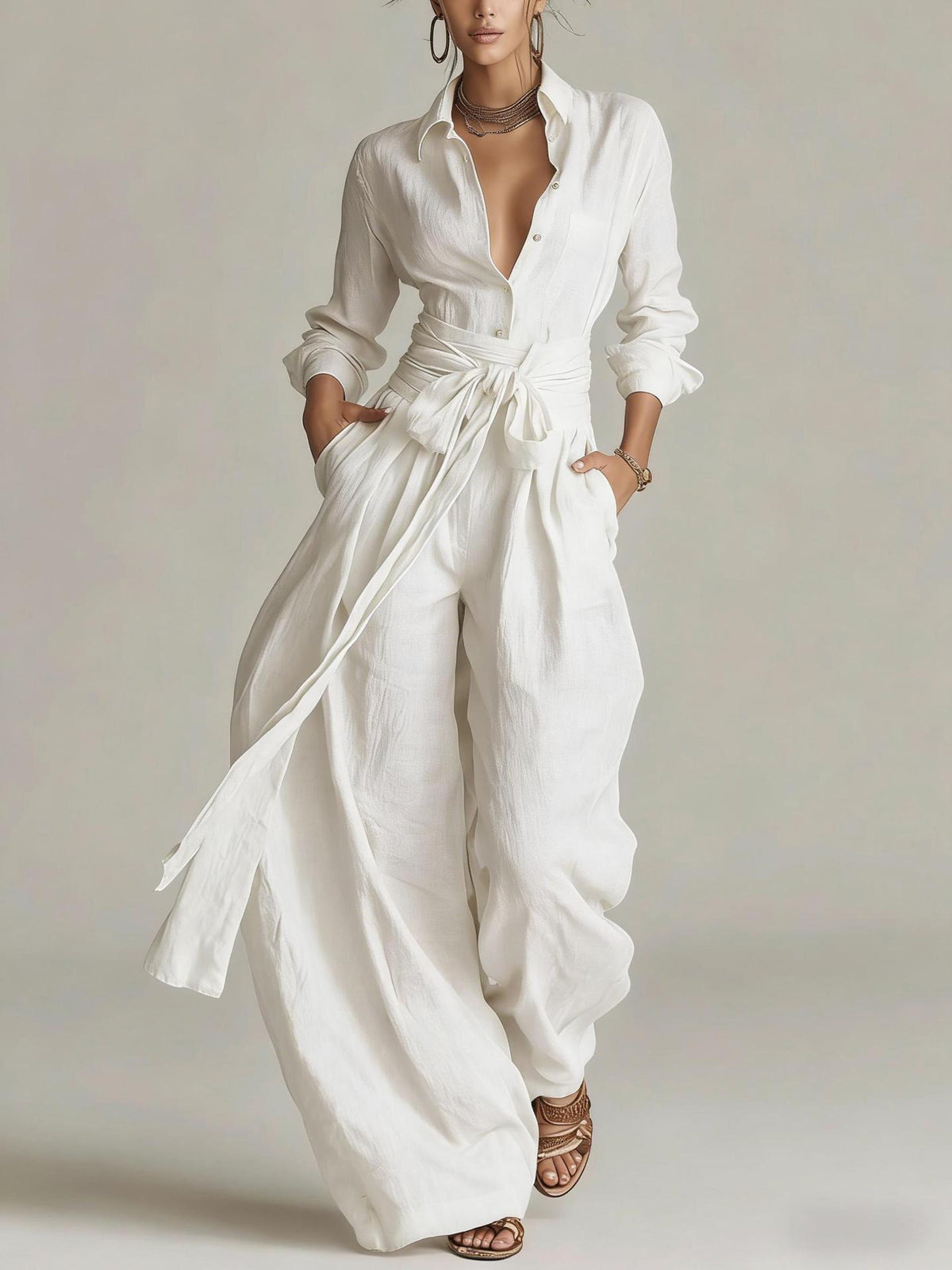 Chic Women's One-Piece Romper | Effortless Style