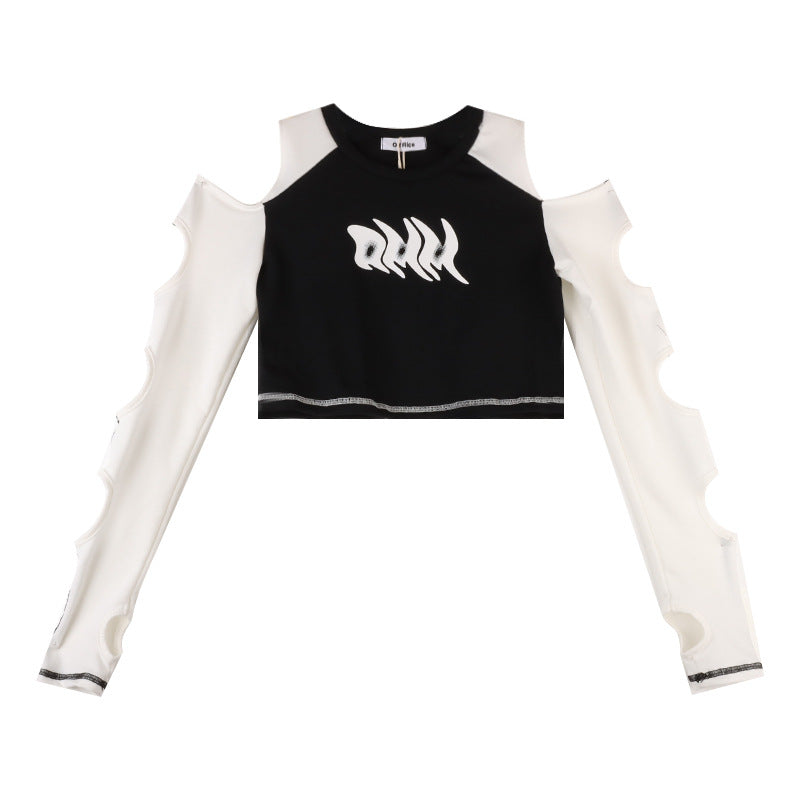 Off-Shoulder Cut-Out Spicy Girl Tee
