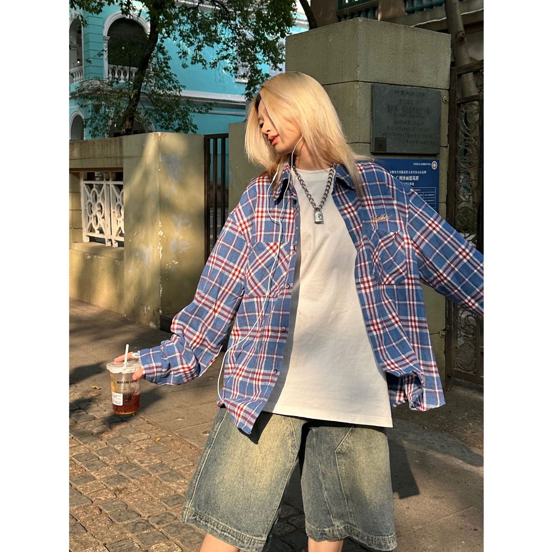 Loose Leisure All-matching Coat Top