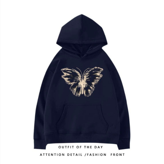 Women's Geometric Hooded Cotton Sweater - Cozy & Chic