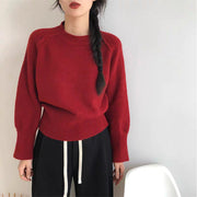 Autumn All-matching Lazy Style Pullover Sweater