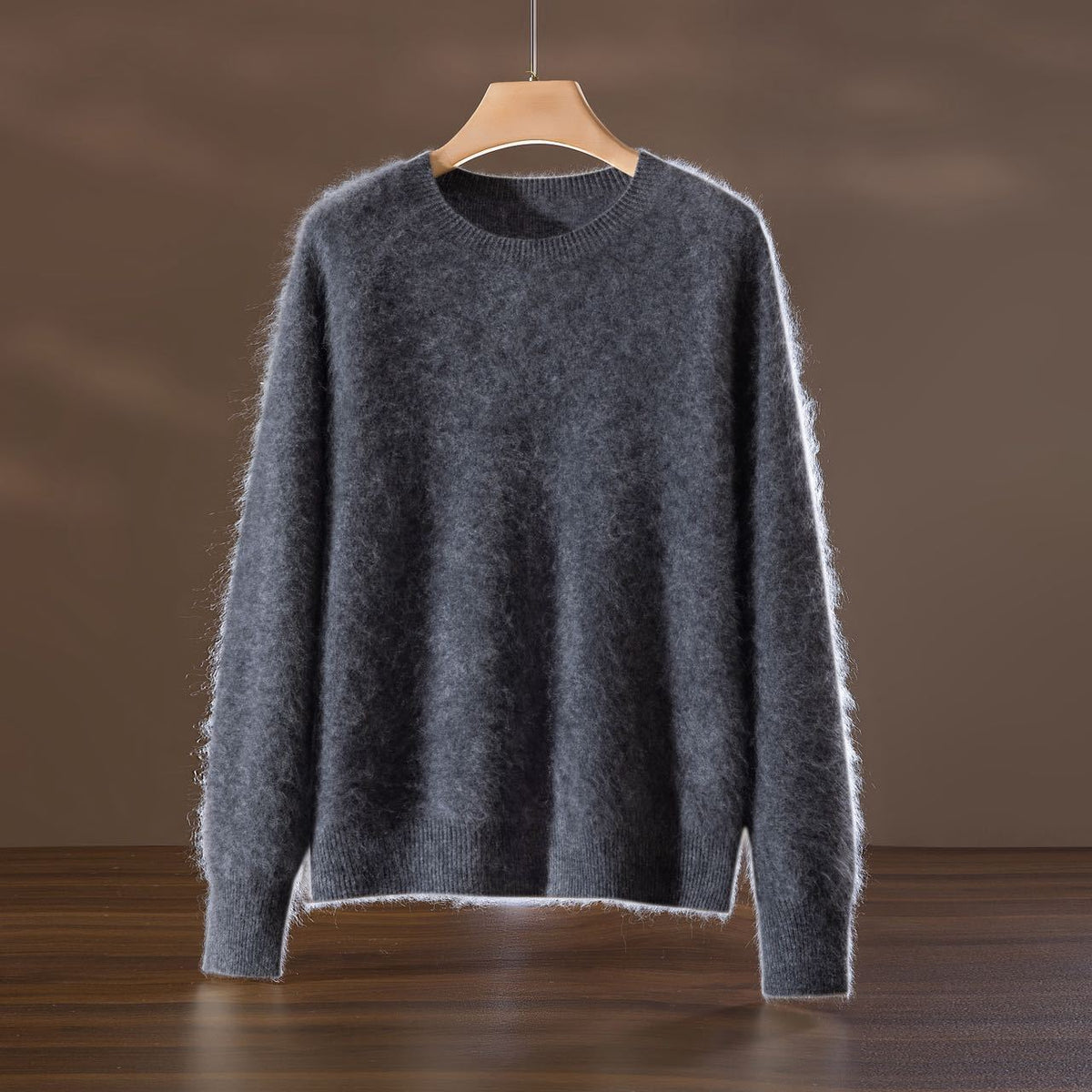 Womens Loose Warm Soft and Fluffy Autumnwinter Fleece Top