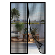 Heavy-Duty Magnetic Screen Door - Self-Sealing, Handsfree Mesh Insect Barrier for Pet and Child Friendly Use with Magnets Strips Installation | Durable Nylon Material in Bohemian Style Hand Wash On...