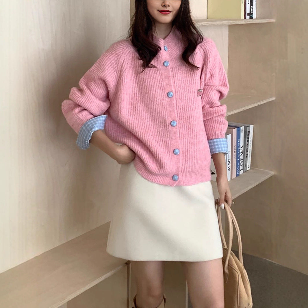 Autumn and Winter New Korean Style Loose Soft Glutinous Lazy Sweater