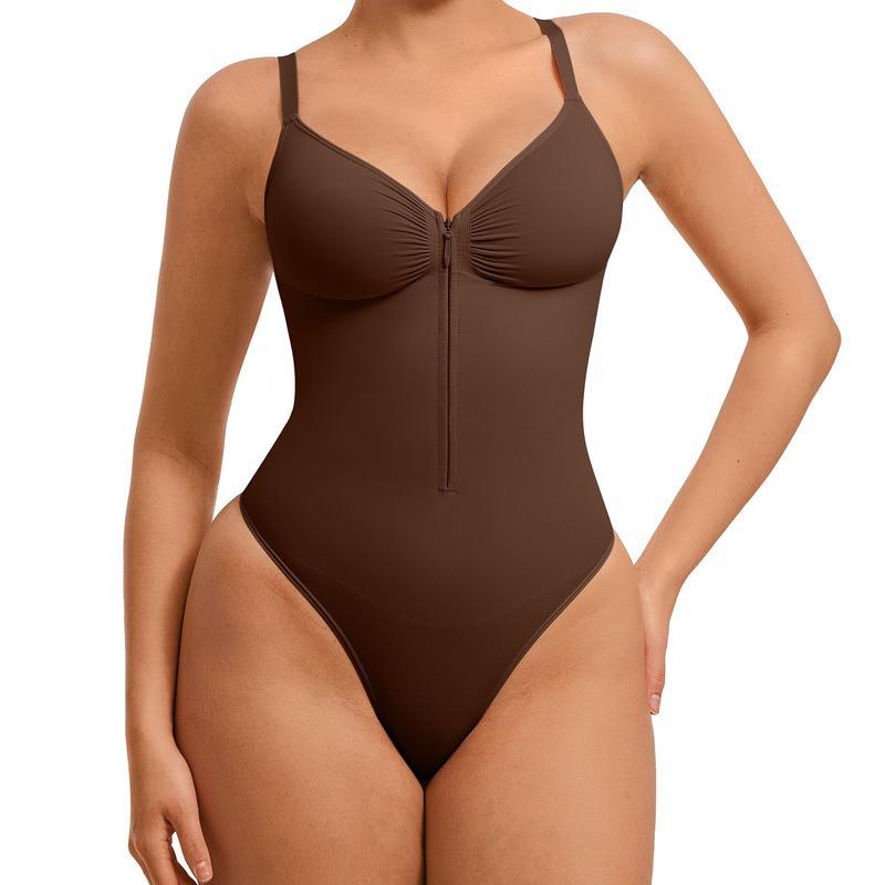 Women's Stretch Zipper Waist Slimming Body Shaper Corset
