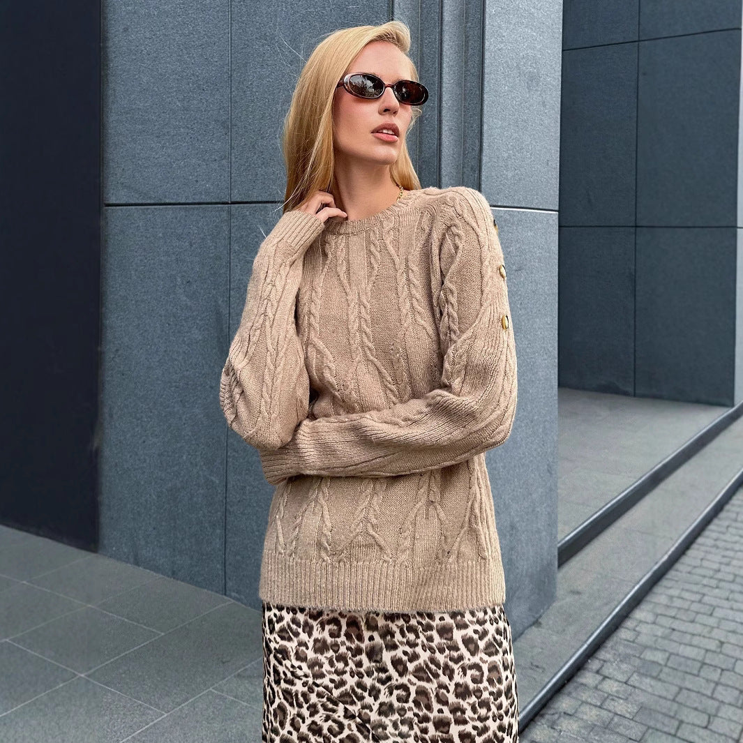 Top Retro Fashion Autumn and Winter Sweater