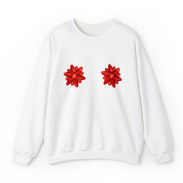 Cute Cartoon Print Crewneck Sweatshirt for Women