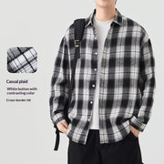 Men's Simple And Versatile Korean-style Casual Shirt