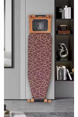 Compact Ironing Board with Heat-Resistant Fabric – 118 × 41 cm, Sturdy Monoblock Design