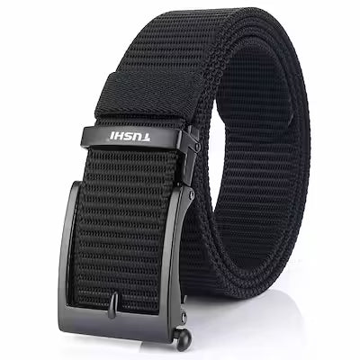 Casual Automatic Buckle Canvas Belt for Men