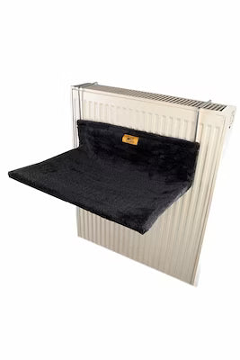 Foldable Heated Cat Bed with Plush Fabric