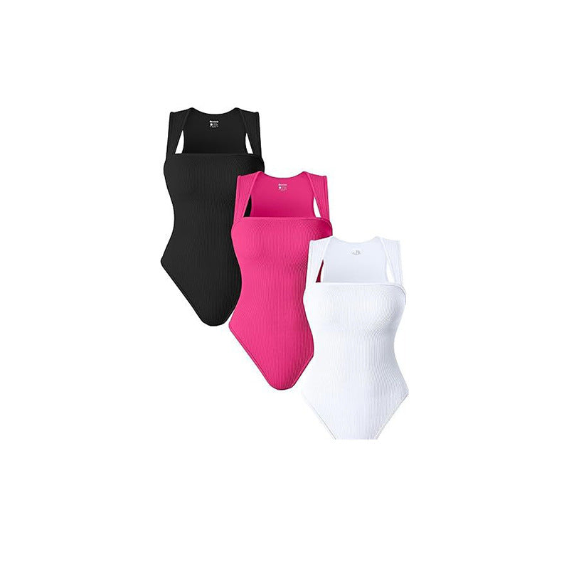 Seamless Belly-Control Yoga Fitness Romper