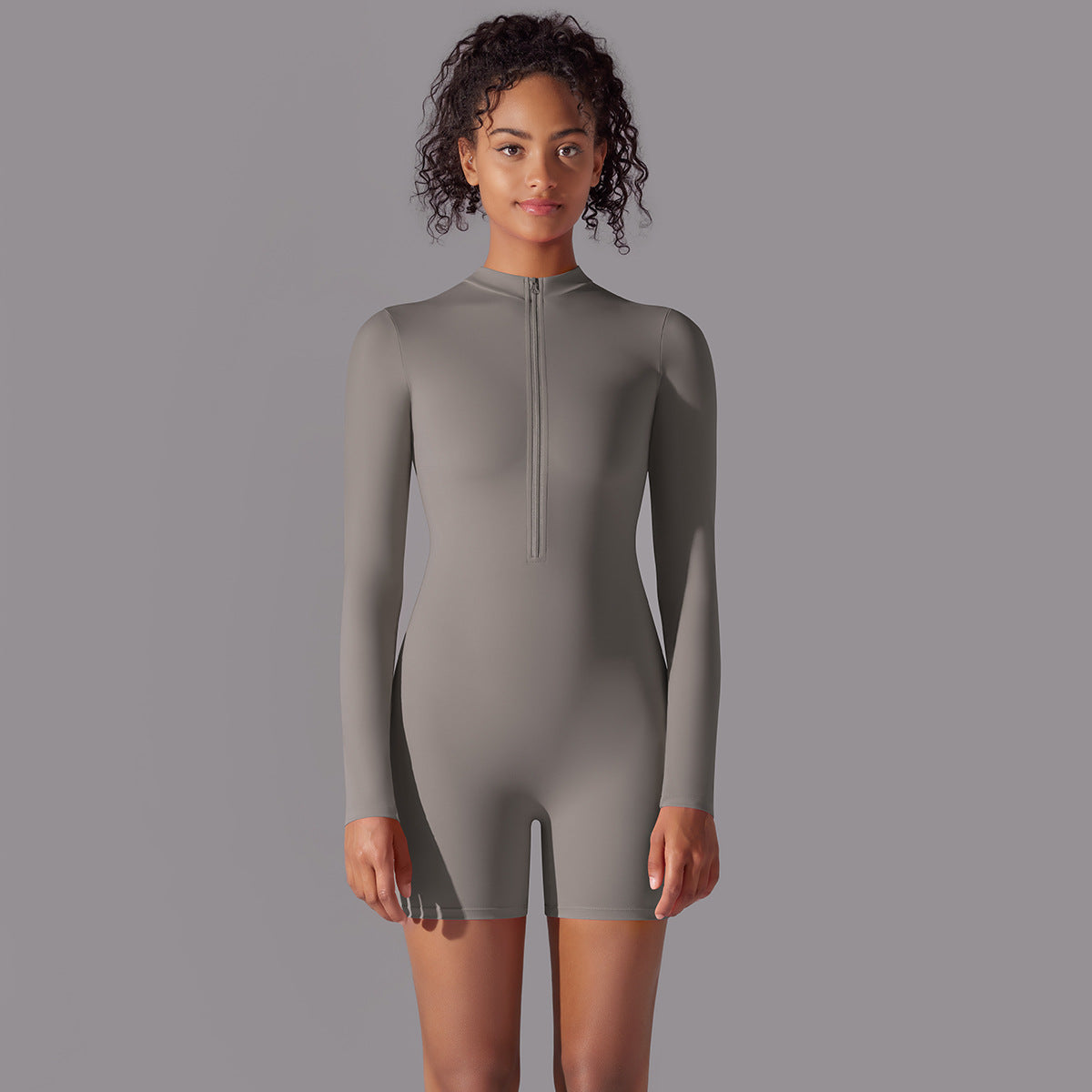 Long Sleeve Fitness Jumpsuit for Dance & Sports