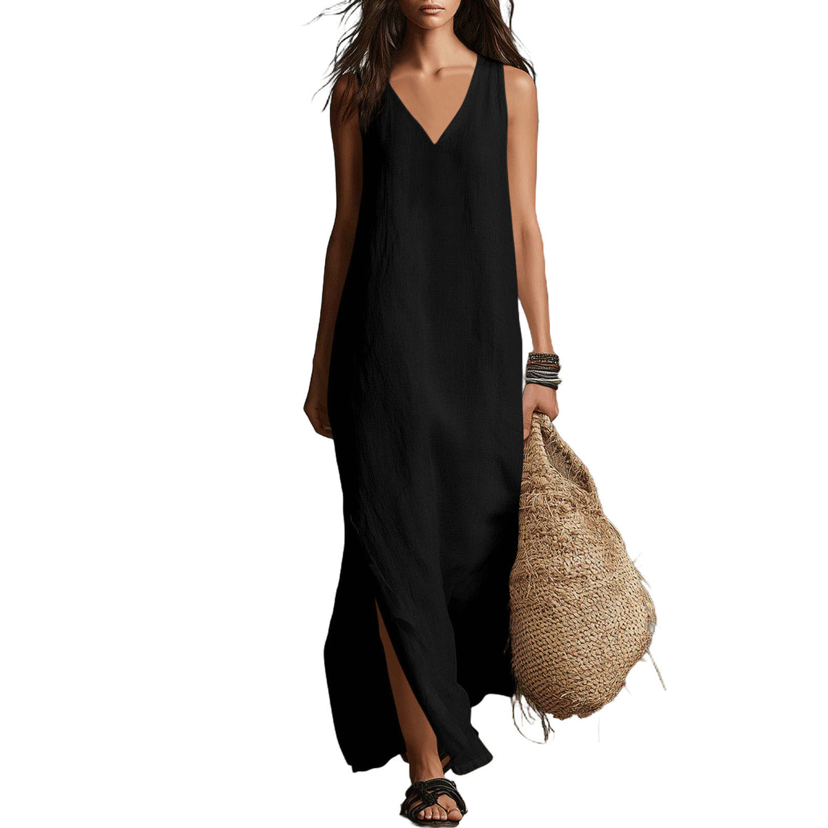 Summer European and American Amazon Cross-border New Style Loose Sl…