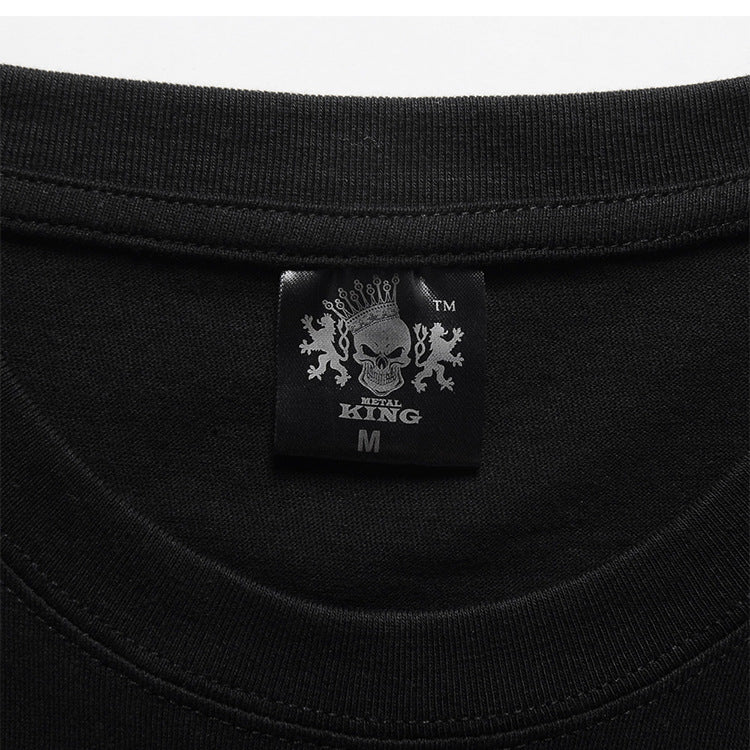 Chic Black Letter Print Loose Hoodie