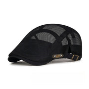 Unisex Summer Beret with Full-Mesh Lining
