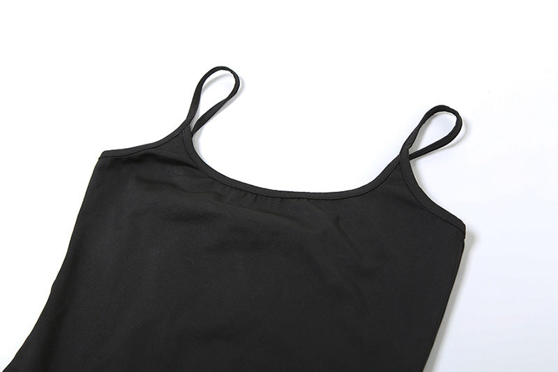 Backless Sling Casual Romper