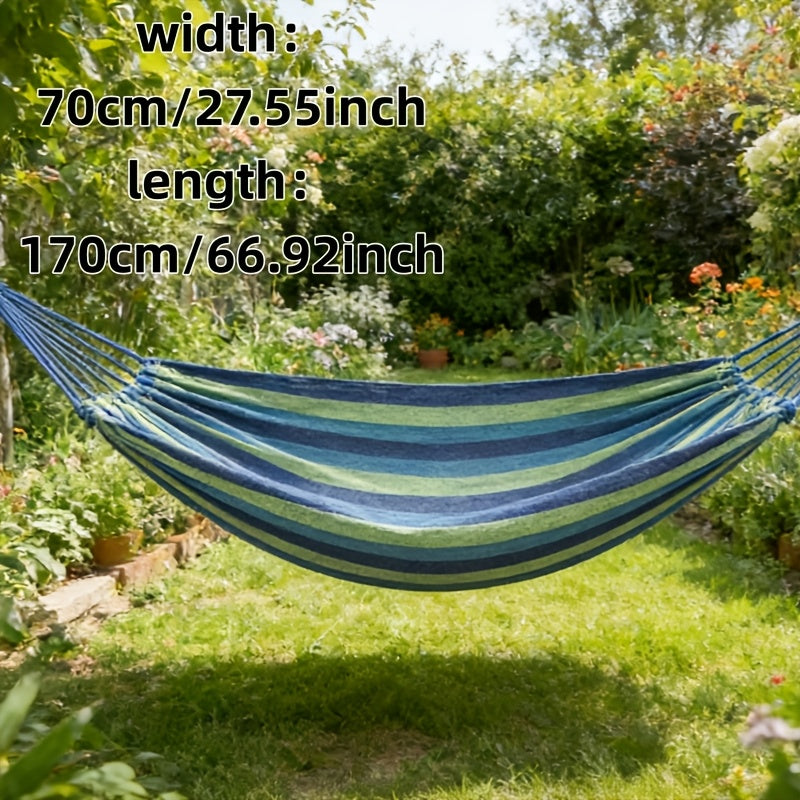 [Portable Hammock] Outdoor Leisure Hammock Courtyard Garden Portable Hammock Forest Park Camping Leisure Hammock Breathable Comfortable Foldable Hammock Courtyard Viewing Hammock