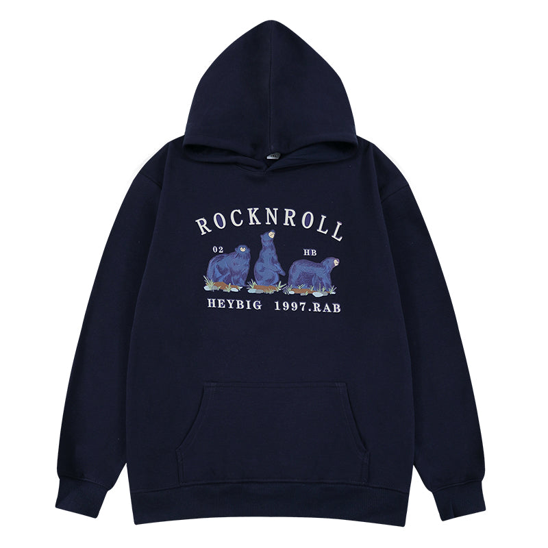 Retro Plush Oversized Winter Hoodie for Women