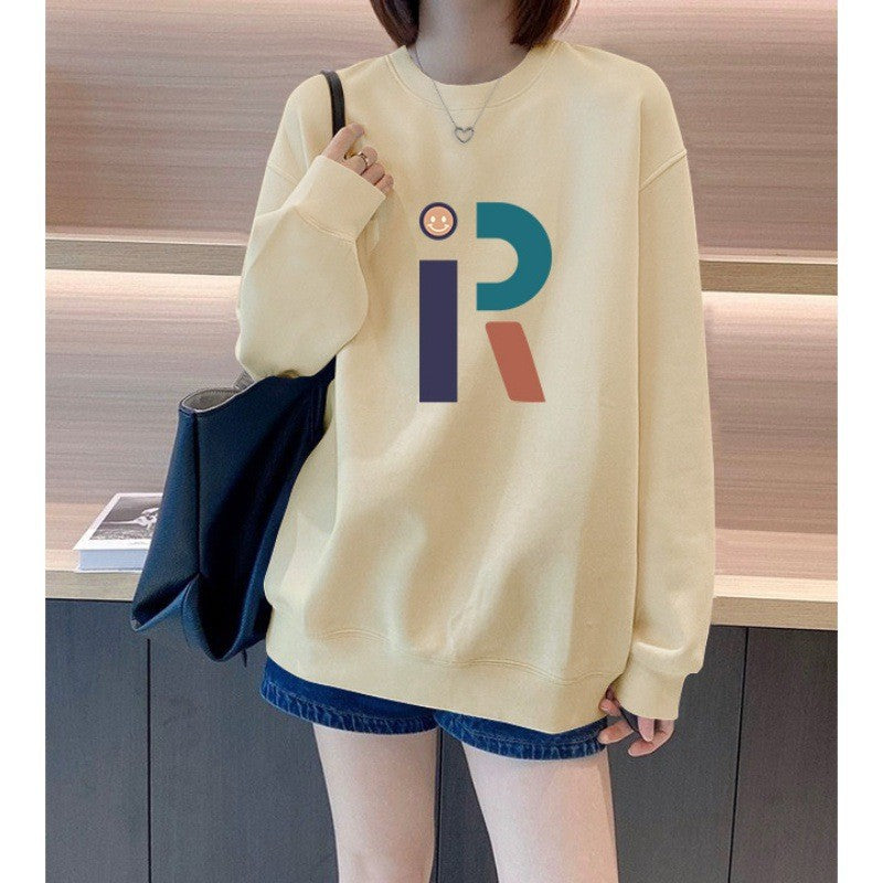 Heavy Round Neck Sweaters Women's Clothing