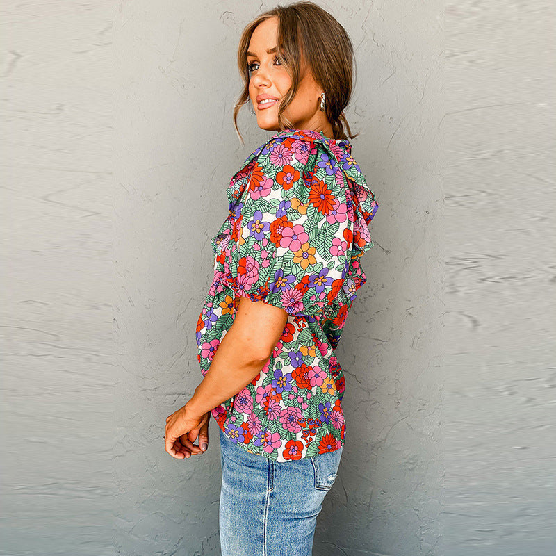 Women's Round Neck Pullover Leisure