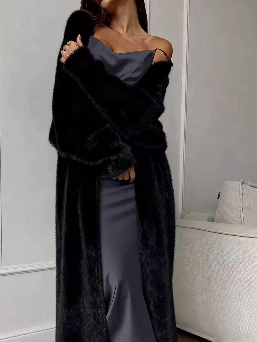 Fluffy Oversized Knitted Cardigan