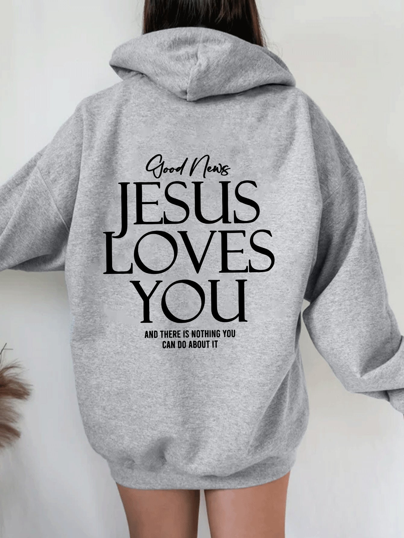 Dear Person Behind Me Positivity Hoodie with Pocket