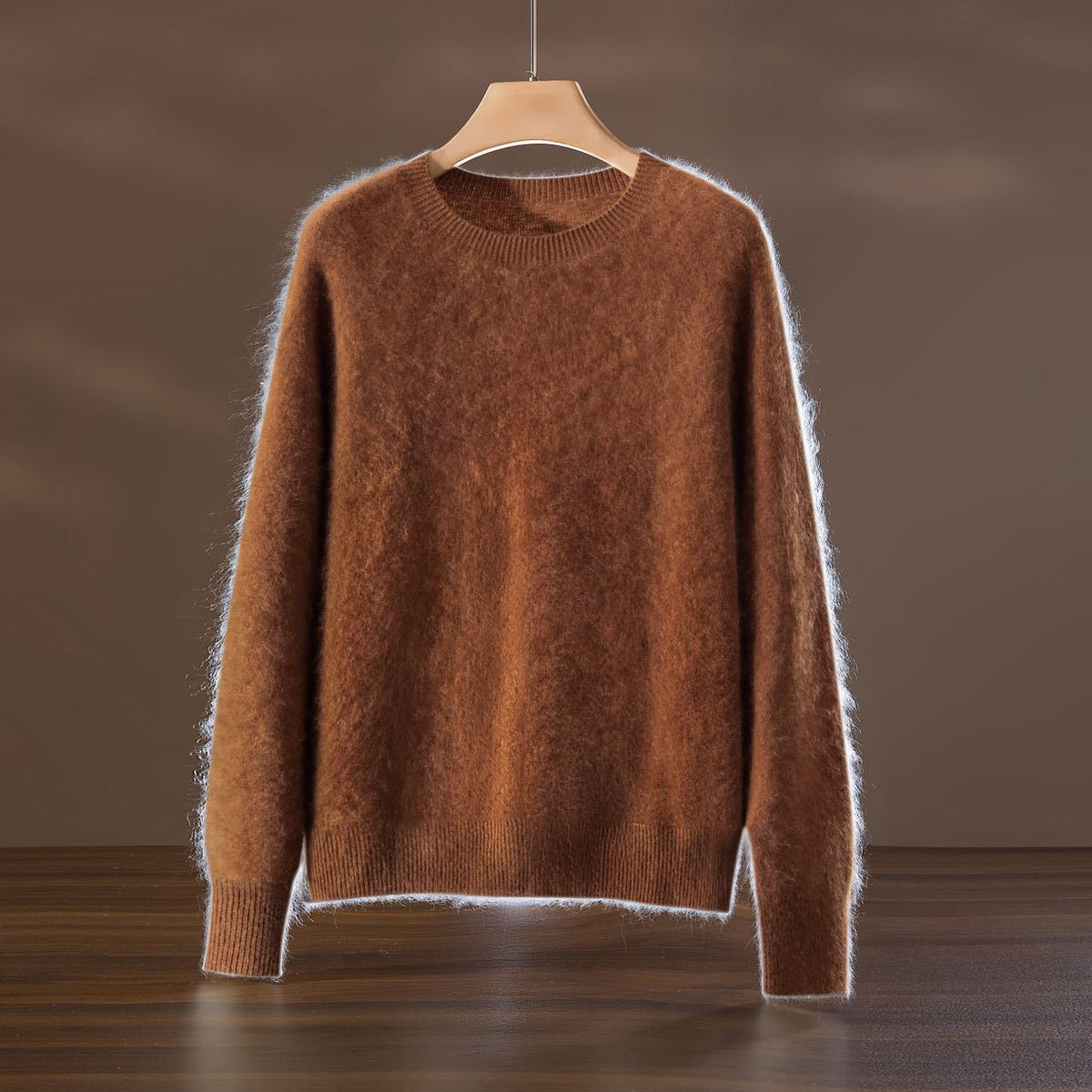 Womens Loose Warm Soft and Fluffy Autumnwinter Fleece Top