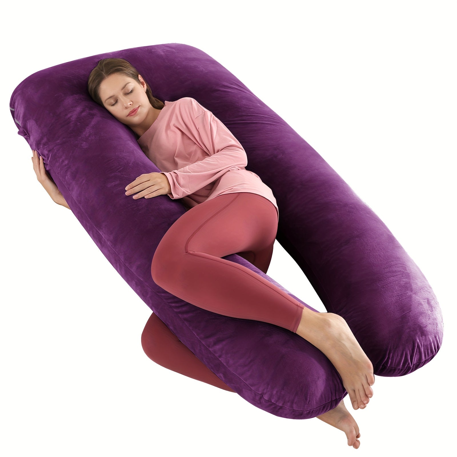 [Body Pillow] 2025 New Pillow Sleep Pillow Body Pillow Companion Pillow Multi Functional Soft And Comfortable For Back, Legs And Belly Support Christmas & Halloween Gift Body Pillow, Baby Items