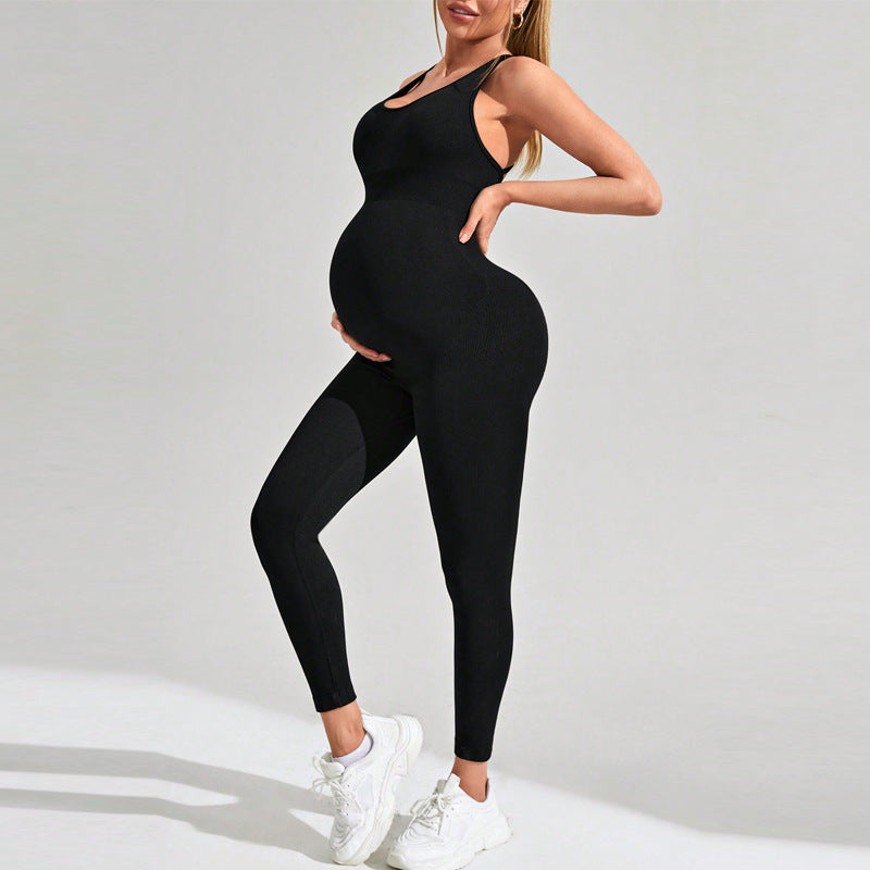 Jumpsuit Plus Size Tight Fitness Yoga Clothes High Waist Hip Lift Trousers