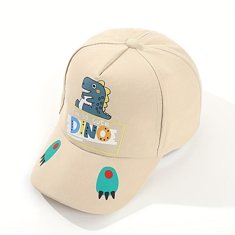 Kids Lightweight Dinosaur Snapback Cap (Ages 3‑7)
