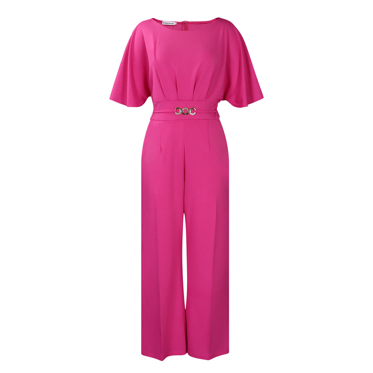 Elegance Plus Size High Waist Wide Leg Jumpsuit