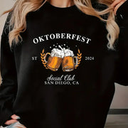 Cozy Printed Fleece Pullover Hoodie for Women