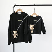 Matching Family Long Sleeve Hoodie Dresses