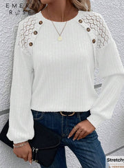 Fashionable and Casual Warm Women's Long Sleeved Sweater