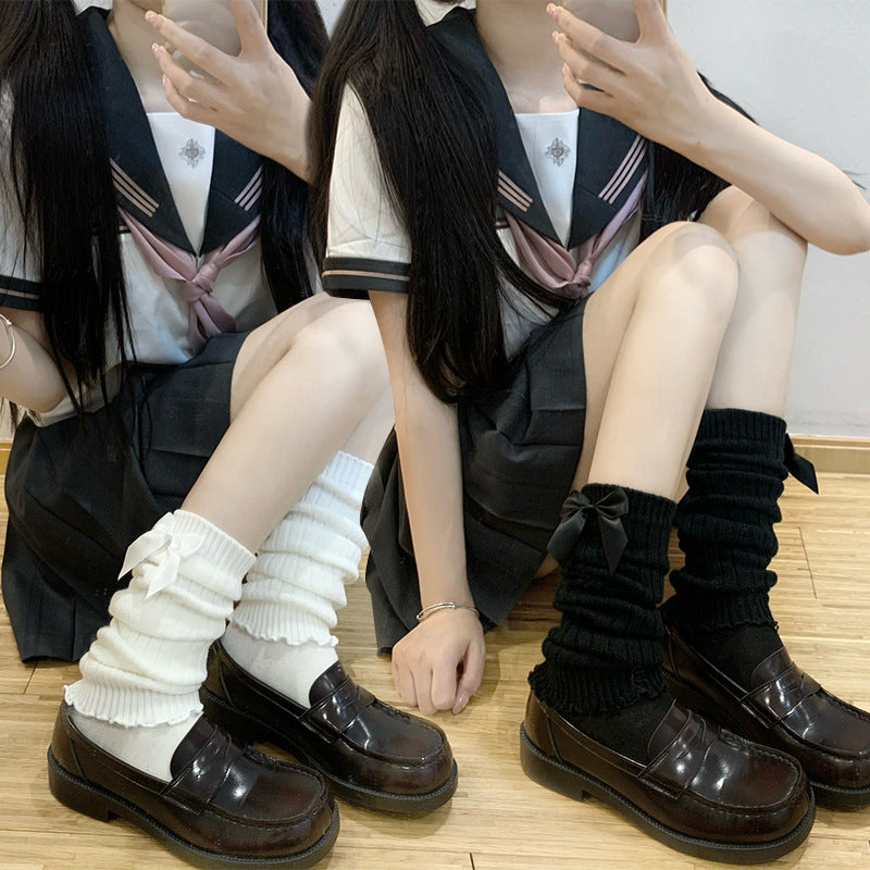 Preppy Calf Tube Socks for Women