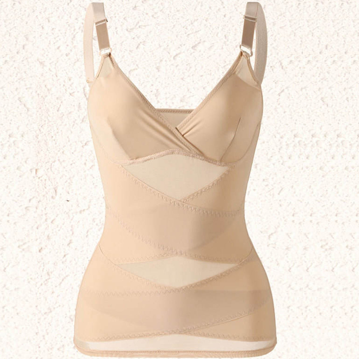 V-neck Jumpsuit Belly Contracting Hip Lift Body Shaping Corset