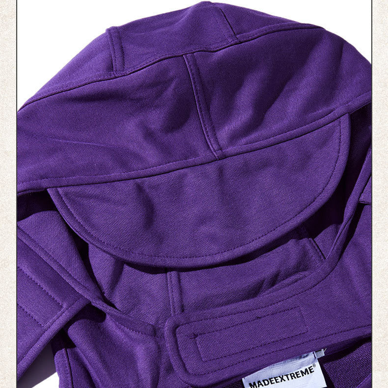 Unisex Streetwear Hooded Pullover Cozy Sweatshirt