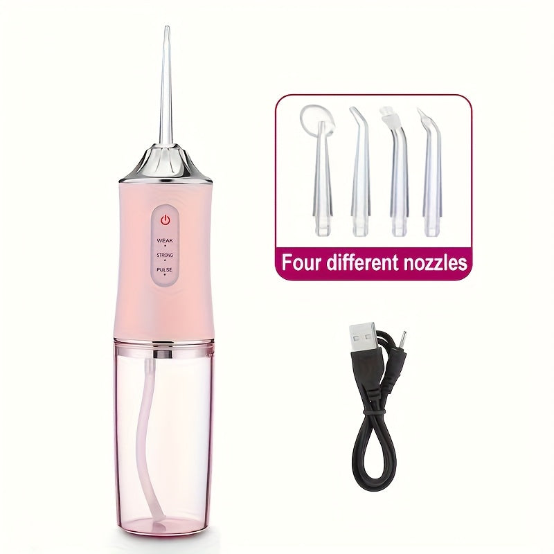 Smart Electric Water Flosser with 360° Rotating Nozzle