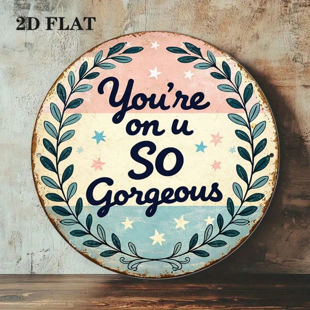 Gorgeous Vintage Quote Sign